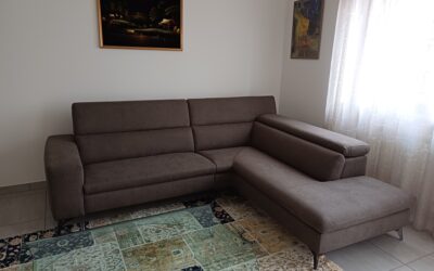 Divano Cayman angolare con seduta  relax  di Crippa Salotti